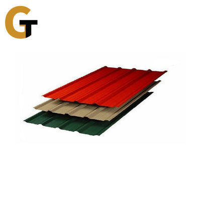 20 피트 6 피트 철강 헐 corrugated 금속 지붕 잎