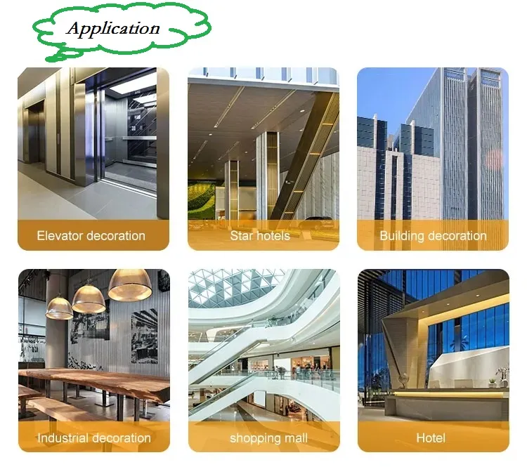 1mm-3mm 두께 ASTM AISI 304 304L 201 스테인리스 스틸 플레이트, 장식용 다양한 표면 1