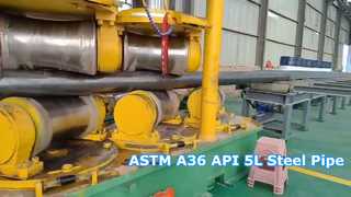 석유 가스 프로젝트를 위한 탄소강 용접 파이프 ASTM A36 API 5L 대직경 강관