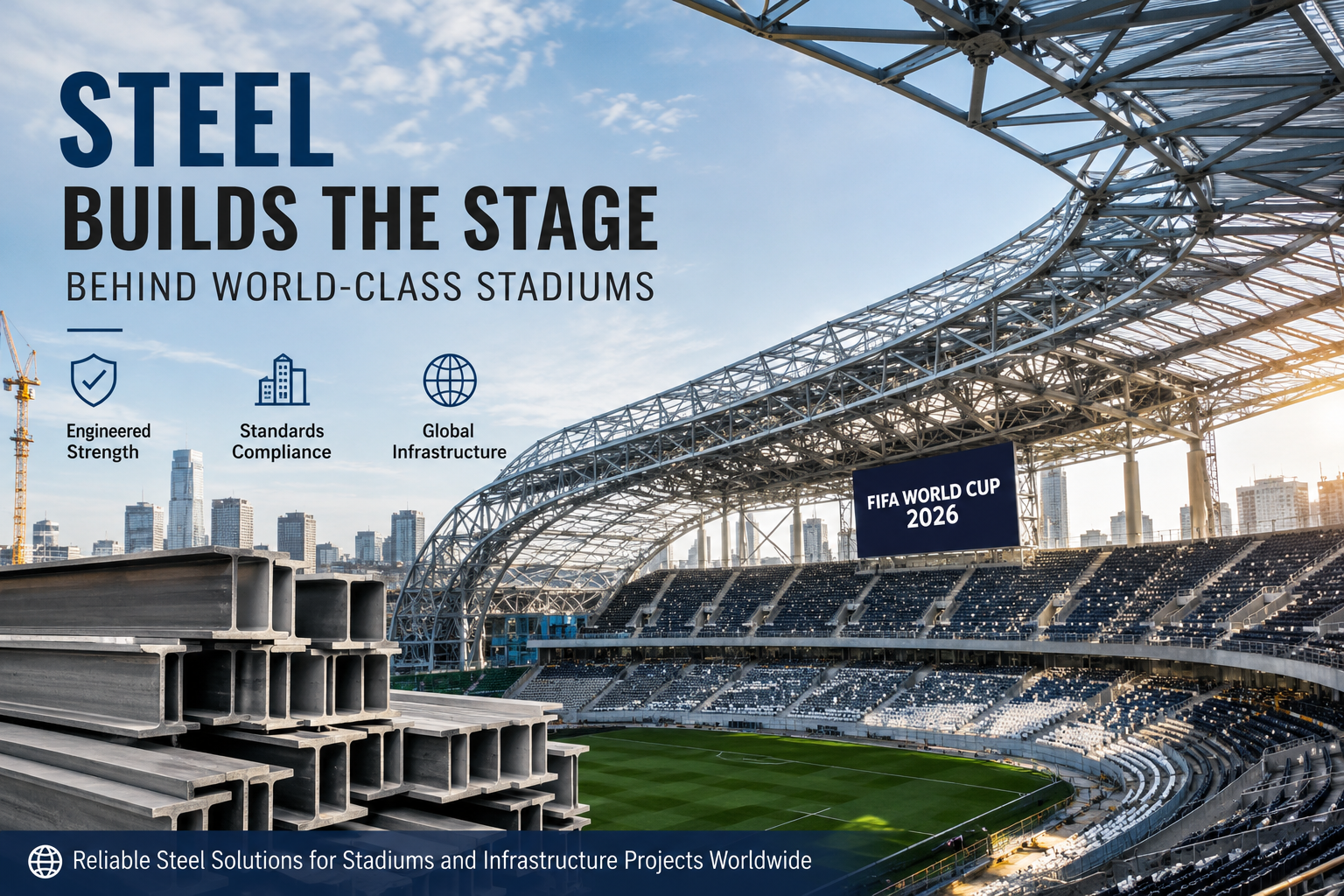 최신 회사 블로그 2026 FIFA World Cup Highlights the Importance of Steel Selection in Modern Stadium Construction