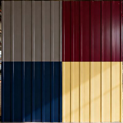 주문 건축 재료 를 위한 미리 칠한 진열 철 코일, 지붕, 벽 덮개 및 산업용 용품 을 위한 컬러 코팅 철 엽 온라인 제조