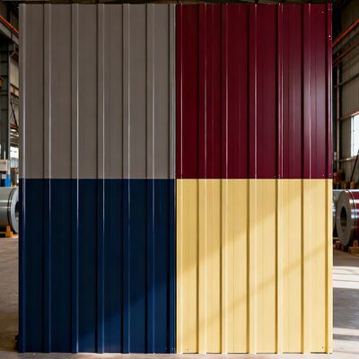 주문 热浸镀锌彩色涂层钢板 高强度 均匀涂层 온라인 제조