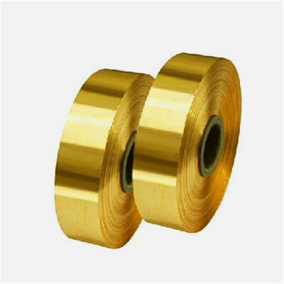 주문 C26000 황동 코일 0.3mm ~ 3.0mm 두께 맞춤 폭, 굽힘 가공에 좋음 온라인 제조